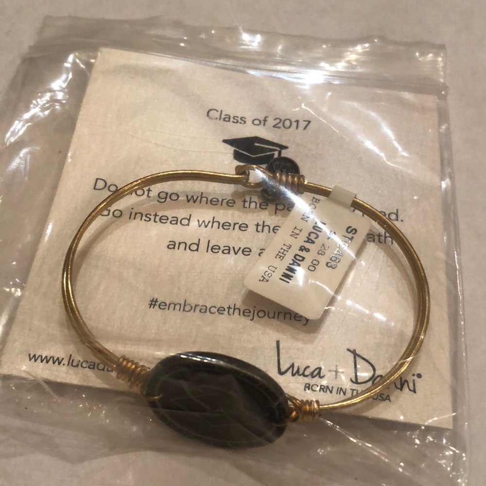 Luca and Dani graduation bracelet